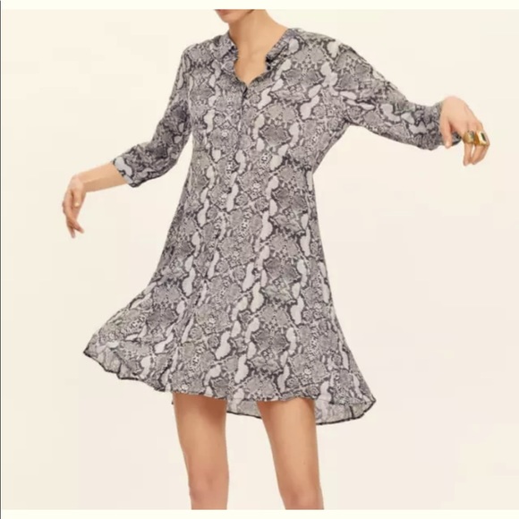 Zara Dresses & Skirts - Zara Snake Print Dress